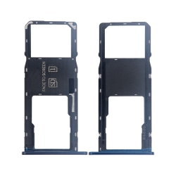 ESOURCE PARTS Replacement Single Sim Card Tray Compatible for Motorola Moto G7 Power (Xt1955 / 2019) (International Version) (Marine Blue)