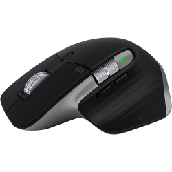 LOGI Tech Mx Master 3S for Mac - Wireless Bluetooth Mouse \w Ultra-Fast Scrolling, Ergo, 8K Dpi, Quiet Clicks, Track On Glass, Customization, USB-C
