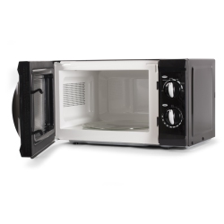 COMMERCIAL CHEF Countertop Microwave Oven, 0.6 Cu. Ft In Black