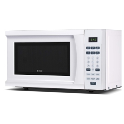 COMMERCIAL CHEF Counter Top Microwave, 0.7 Cubic Feet In White