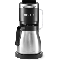 KEURIG K-Duo Plus Single Serve K-Cup Pod And Carafe Coffee Maker, With Multi-Position Water Reservoir And Thermal Carafe In Black