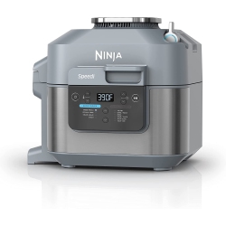 NINJA Sf300C Speedi Rapid Cooker & Air Fryer, 6-Quart Capacity, 10-In-1 Functions to Bake, Roast, Sear, Sautã©, Slow Cook, Souse Vide & More