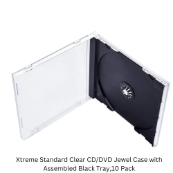 XTREME 10 Pack CD/dvd Slim Storage Cases