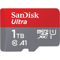 SANDISK 1Tb Ultra Micro Sdxc Memory Card - (Sdsquac-1T00-Gn6Ma) + Adapter