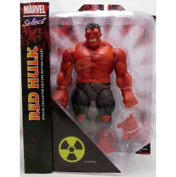 MARVEL Select 9 Inch Action Figure - All New Hulk Reissue In Red