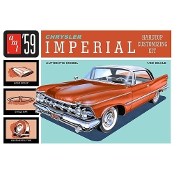 ALUMINUM MODEL TOYS (Amt) '59 Chrysler Imperial (Amt1136) 1:25 Scale Car Plastic Model Kit