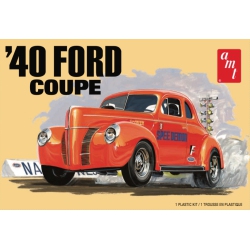 ALUMINUM MODEL TOYS (Amt) '40 Ford Coupe (Amt1141) 1:25 Scale Car Plastic Model Kit