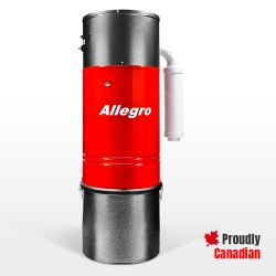 ALLEGRO VACUUMS Allegro Mua63 Da Vinci Quiet 10, 000 Square Foot Home Central Vacuum System Power Unit