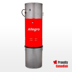 ALLEGRO VACUUMS Allegro Classic Mu4200 3, 000 Square Foot Home Central Vacuum System Power Unit