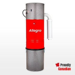 ALLEGRO VACUUMS Allegro Mua47 Super Quiet Classic 3, 000 Square Foot Home Central Vacuum Power Unit