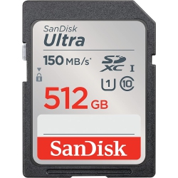 SANDISK 512GB Ultra Sdxc Memory Card - (Sdsdunc-512G-Gn6In)