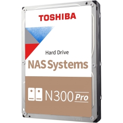 TOSHIBA N300 Pro 12Tb 3.5-Inch Internal Hard Drive - Up to 300 Tb/year Workload Rate Cmr SATA 6 GB/s 7200 Rpm 512 Mb Cache - HDwg51Cxzstb