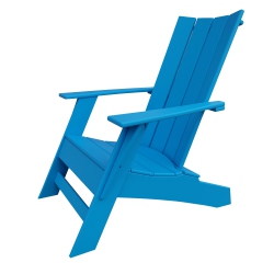 BEAVERSPRINGS Sunbreeze Modern Adirondack Chair HDpe Resin
