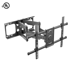 HYFAI Full Motion Tv Wall Mount Bracket for Flat And Curved Lcd/leds - Fits Sizes 37 to 90 Inches - Maximum Vesa 600X400
