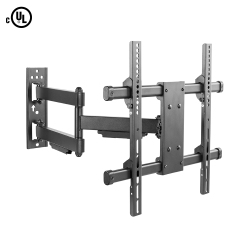 HYFAI Full Motion Tv Wall Mount Bracket for Flat And Curved Lcd/leds – Fits Sizes 32 to 55 Inches – Maximum Vesa 400X400