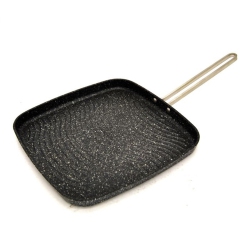 STARFRIT - The Rock Grill Pan, 10" Width, Non-Stick Surface In Black