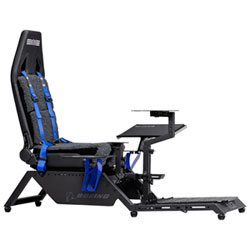 Poste De Pilotage De Simulation De Vol Édition Commerciale Boeing D'uni Next Level Racing - Noir