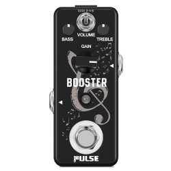 PULSE TECHNOLOGY Clean Booster Guitar Effect Pedal True Bypass