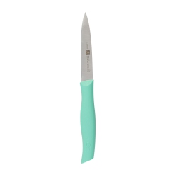 ZWILLING Twin Grip 3 Inch Paring Knife, Turqouise
