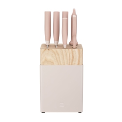 ZWILLING Now S 7 Piece Knife Block Set In Pink