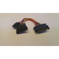 LAPTOPPARTS.CA New Female to Male SATA+Slim SATA Power Supply Adapter Connector Cable