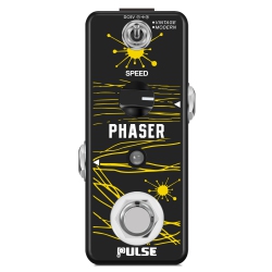 PULSE TECHNOLOGY Phaser Analog Phaser Guitar Effect Pedal True Bypass