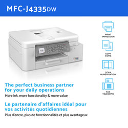 Brother MFCJ4335DW Wireless All-In-One Inkjet Printer with