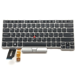 LENOVO New Genuine Thinkpad Thinkpad T480S E480 L380 L390 Yoga Us Keyboard Backlit Sliver 01Yn340 01Yn420