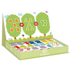 TOOKYLAND Math Learning Magnetic Box - 86PCs - Early Math Skills Educational Toy, Ages 3+