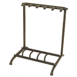 ONSTAGE Five-Space Foldable Multi-Guitar Rack