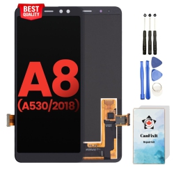 CANFIXIT Screen Replacement for Samsung Galaxy A8 A530 Glass Oled Display Touch Digitizer Lcd Assembly No Frame And Free Repair Tools Kits A8 A530 /