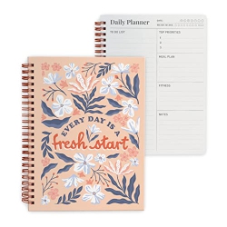 RILEYS & CO. Rileys & Co Undated Planner for Women, 240 Pages to Do List Notebook, 8 X 6", Undated Daily Planner for Boosting Your Productivity