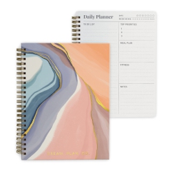 RILEYS & CO. Rileys & Co Undated Planner for Women, 240 Pages to Do List Notebook, 8 X 6", Undated Daily Planner for Boosting Your Productivity