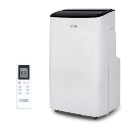 COMMERCIAL COOL Portable Air Conditioner 12, 000 Btu Air Conditioner Unit \w Dehumidifier & Fan, Ac Unit Cools Up to 550 Square Feet, Indoor Air