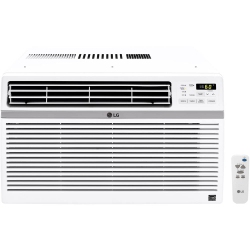 LG 10, 000 Btu Window Air Conditioner, Cools 450 Sq.ft. (18' X 25' Room Size), Quiet Operation, Electronic Control \w Remote, 3 Cooling & Fan Speeds