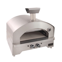 KUCHT Professional Outdoor Portable Propane Gas Pizza Oven In Stainless Steel