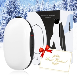 HLD Hand Warmers, USB Hand Warmer Rechargeable Reusable Electric Hand Warmer, Portable Pocket Heater Warmer Double-Side Quick Heating Winter Gifts