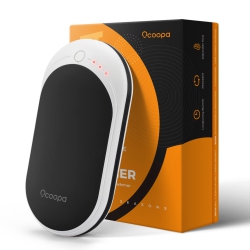 HLD Hand Warmers Rechargeable, 1 Pack 5200Mah Electric Portable Pocket Warmer/power Bank, Heat Therapy Great for Outdoor Sports, Hunting, Golf