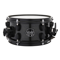 MAPEX Mpx 10X5.5" Maple/poplar Hybrid Shell Side Snare Drum - Transparent Midnight In Black