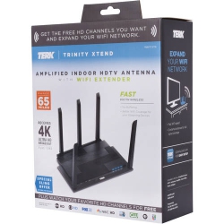 TERK Ctrinityxtac Amplified Indoor HDtv Antenna With Wifi Extender