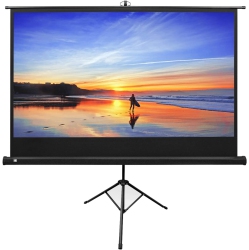 KODAK 80" Portable Projector Screen With Tripod Stand & Lightweight Carry Bag