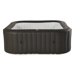 MSPA Vito, Square, Hot Tub & Spa, Auto Inflation, Uvc & OZone Sanitization, 132 Air Bubble Surround System for 4+2 Persons