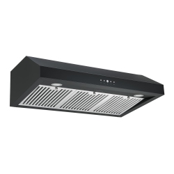 ANCONA 36" 440 Cfm Ducted Under Cabinet Range Hood In In Black