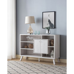Brassex Arlington Buffet Cabinet - Grey