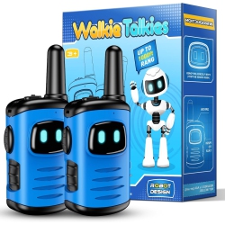 ULTREND Kids Walkie Talkies – Outdoor Adventure Toy for Boys 3-6, Ideal for Hiking, Camping & Holiday Gifts (Blue)