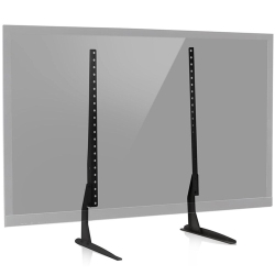 PRIMECABLES 37"-65" Tv Mounts Table Top Tv Stand, Universal Tabletop Tv Mount Bracket Base Led Lcd Plasma Legs Up to 77 Lbs