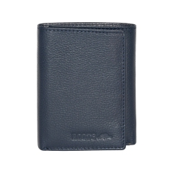 ROOTS Roos Men's Leather Trifold Wallet In Multicolor