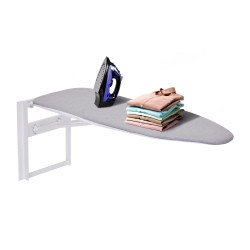 IVATION 36.2” X 12.2” Ironing Board, Fold Down Iron Board Holder And Ironing Board Cover In Gray