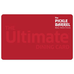 The Pickle Barrel Gift Card - $50 - Digital Download