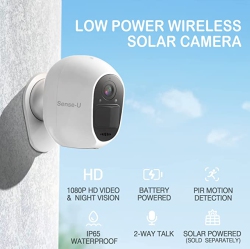 ELECTRIC DEALS Sense-U Outdoor Wireless Security Camera